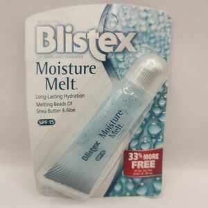Blistex Moisture Melt Lip Protectant 0.47oz Discontinued New in Sealed Package